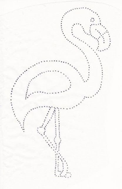 Трафареты для брошей из бисера