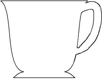 Трафарет чешки для вырезания