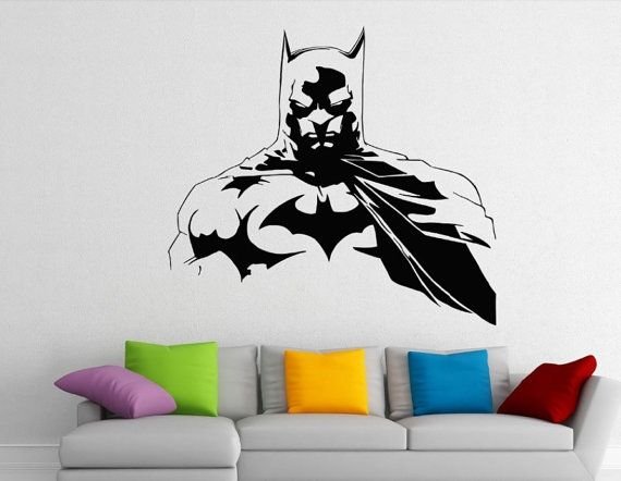 Наклейка на стену Бэтмен