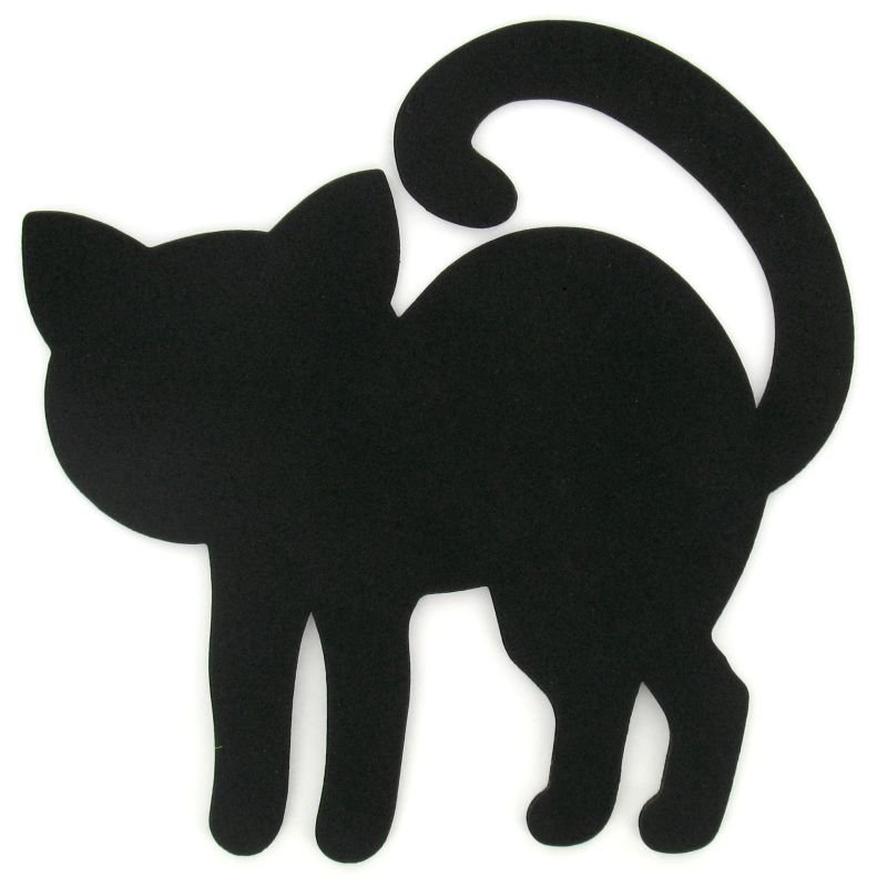 Котенок трафарет