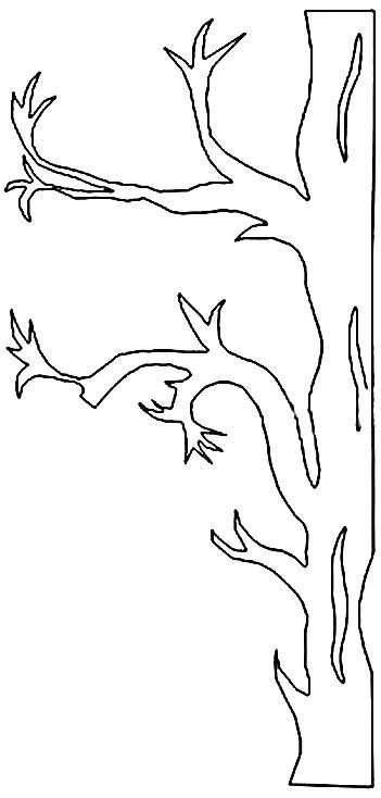 Новогодние трафареты на окна дерево