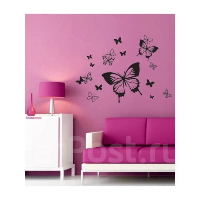 Дизайнерские наклейки на стену