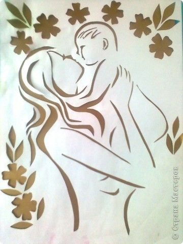 Силуэтное вырезание из бумаги