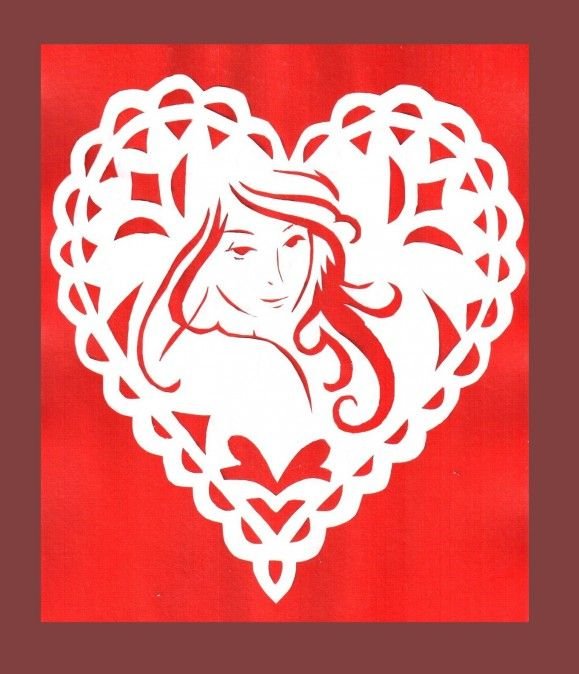 Рисунки для вырезания канцелярским ножом