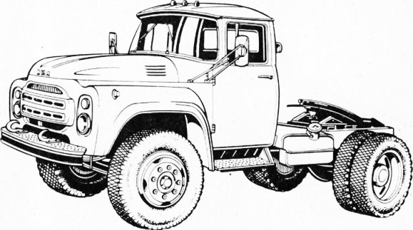 ЗИЛ 441510 тягач