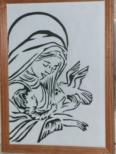 С днем матери для вырезания