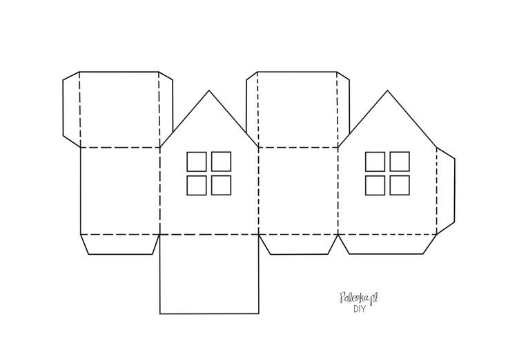 Объемный домик