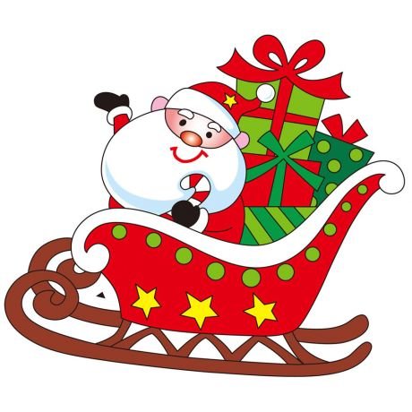 Новогодние наклейки