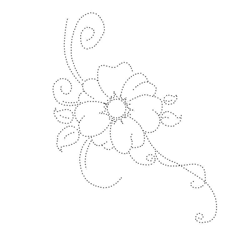 Трафарет для вышивки