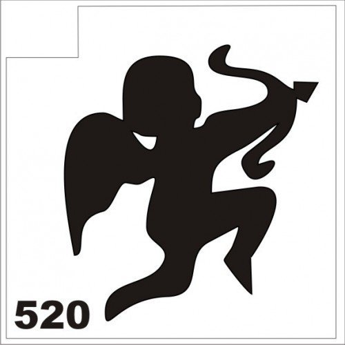 Трафареты для глиттер тату