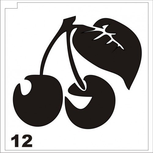 Трафареты для тату блестками