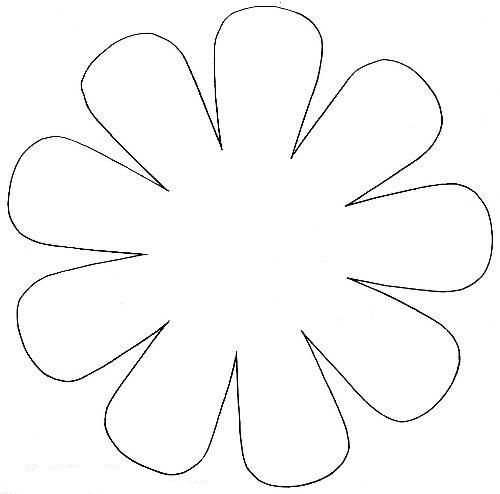 Цветы шаблоны для вырезания