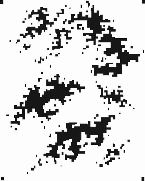 Цифровой камуфляж трафарет