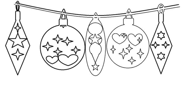 Трафареты шаров на окна