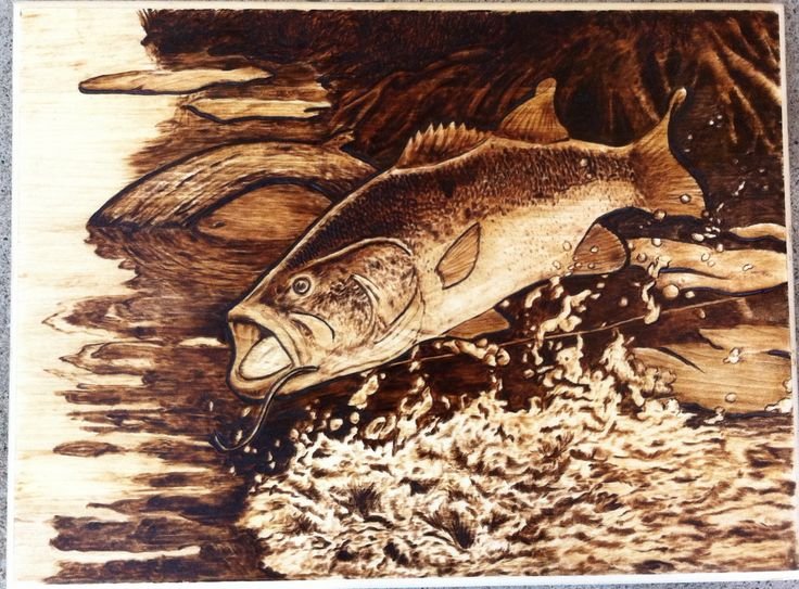 Картины для выжигания по дереву