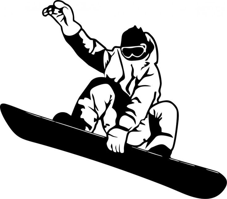 Сноуборд эскиз