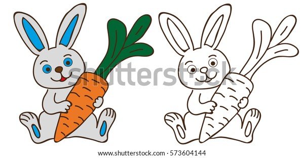 Шаблон зайчика для аппликации