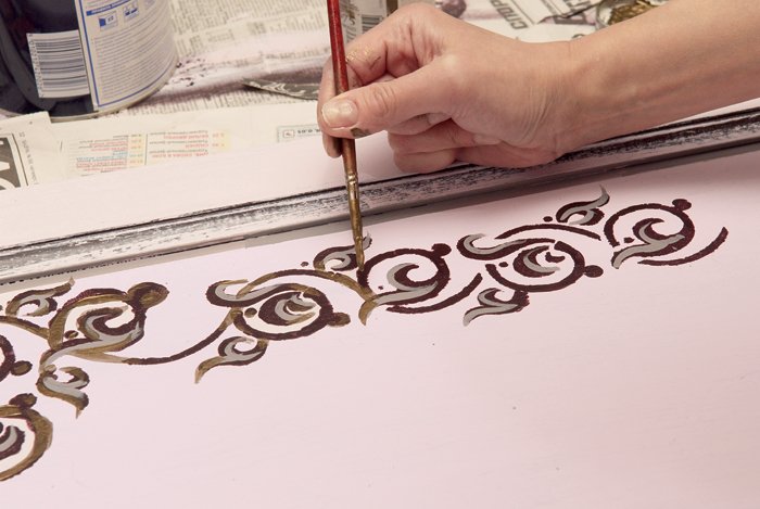 Узоры для декора мебели