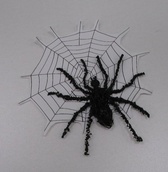 Паук 3д ручкой