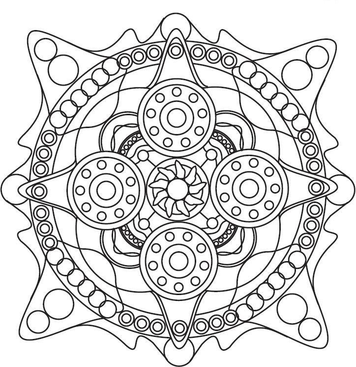 Мандала принятие денежного потока