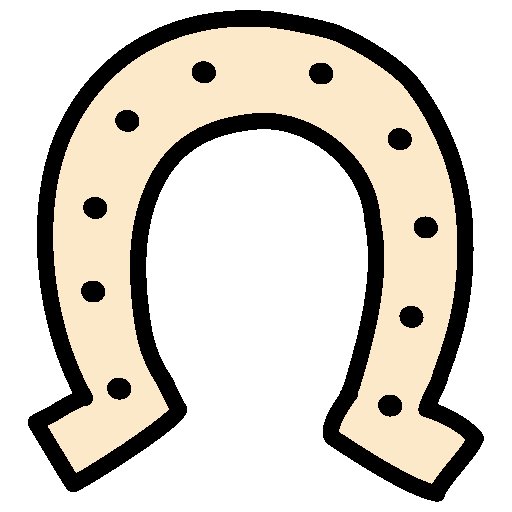 Подкова шаблон