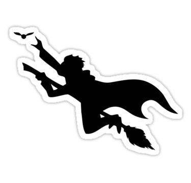 Гарри Поттер трафареты на окно