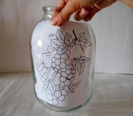 Разрисованные бутылки
