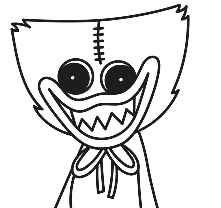 Монстры раскраска для детей
