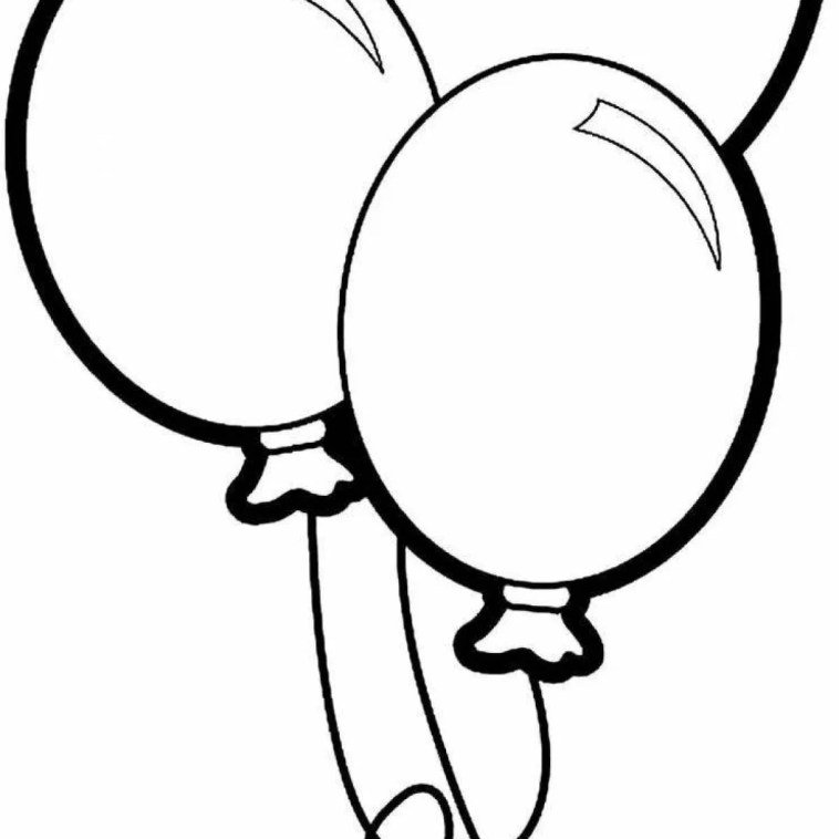 Воздушные шары трафареты на окна