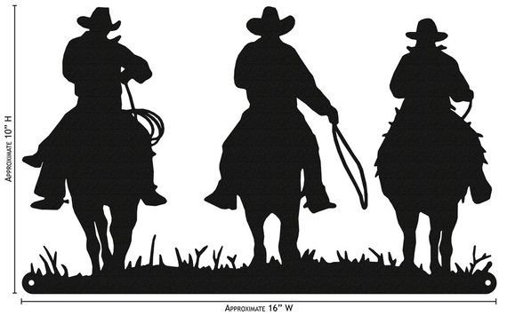 Всадник силуэт