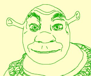 Шрек лицо