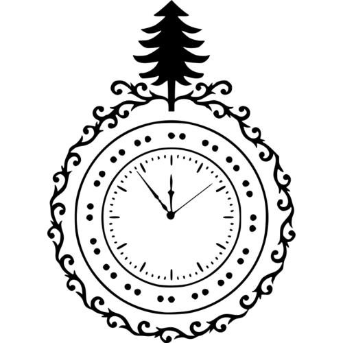 Часы новогодние