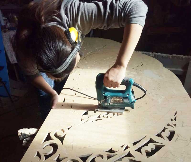 Резьба по дереву электролобзиком для начинающих