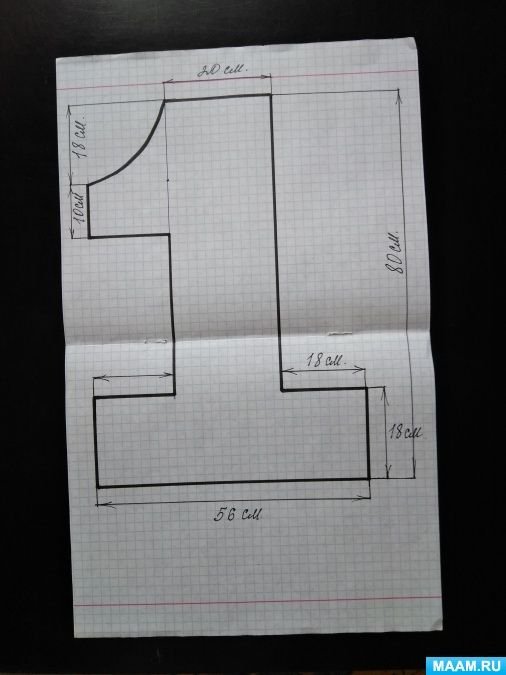 Цифра 1 на годик Размеры из картона своими