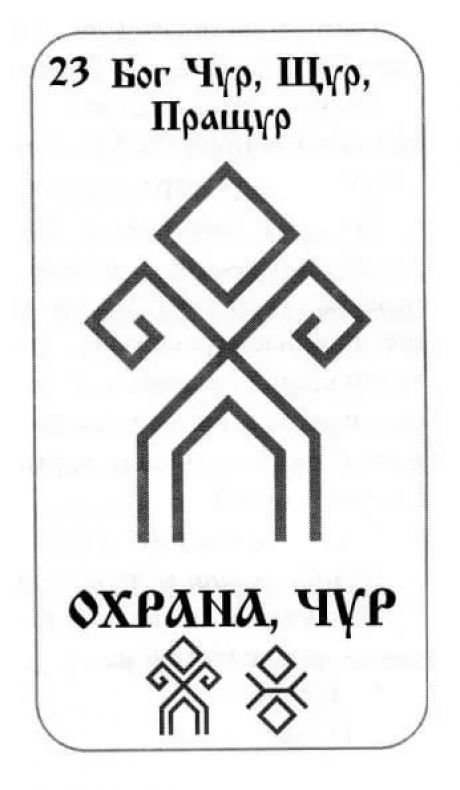 Русские руны чур