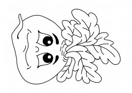 Маска раскраска для детей