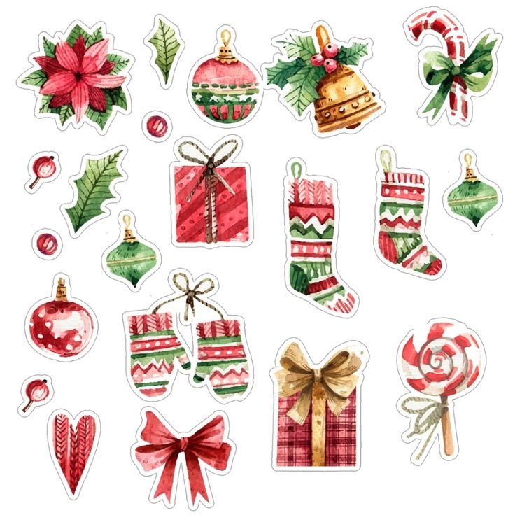 Стикер подарок