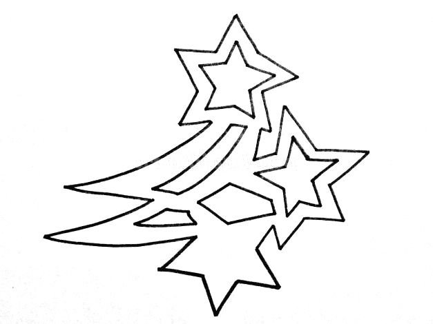 Трафареты на окна к 9 мая