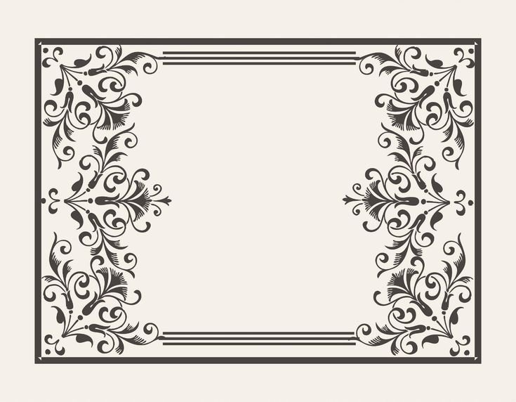 Рамка орнамент