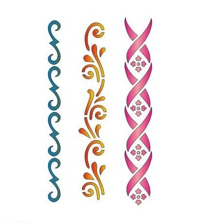 Орнамент узкий