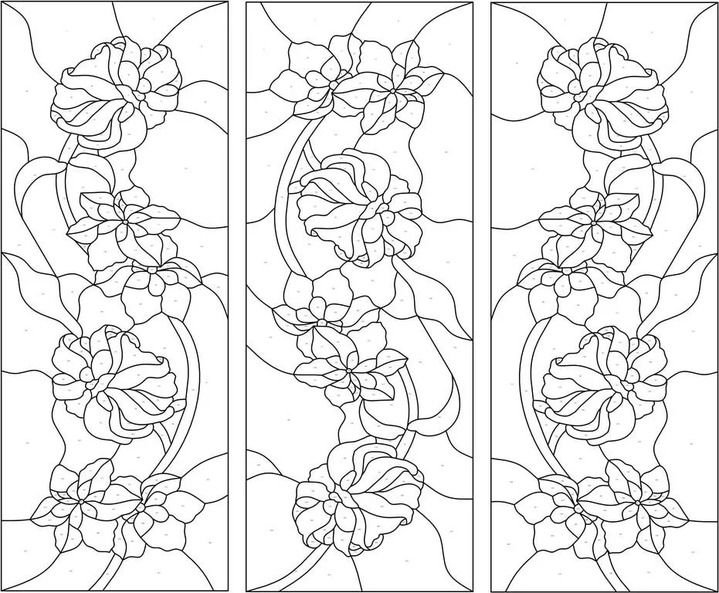 Узоры для витража