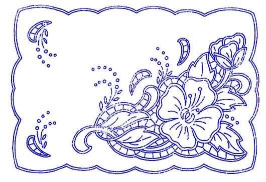 Архивная вышивка Ришелье