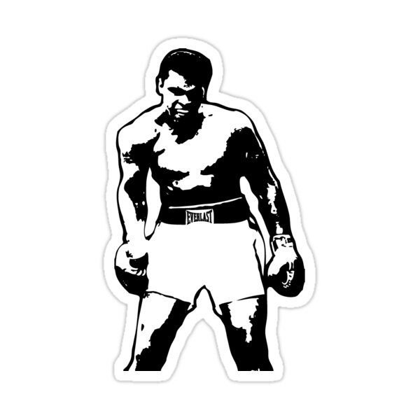 Мухаммед Али силуэт