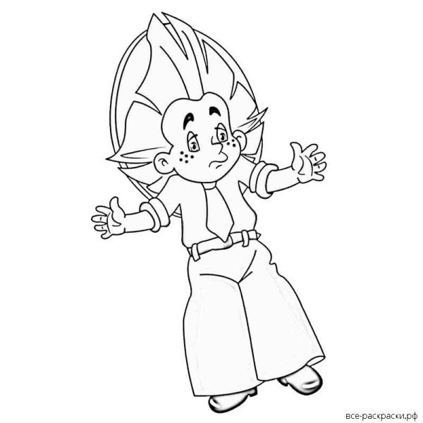 Незнайка рисунок