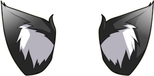 Ухо волка гача