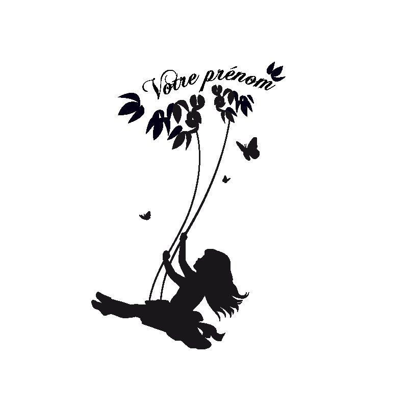 Качели силуэт