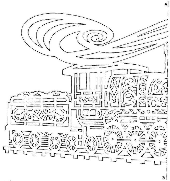 Вытынанки шаблоны