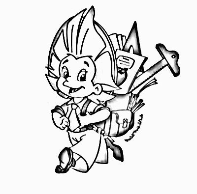 Незнайка раскраска