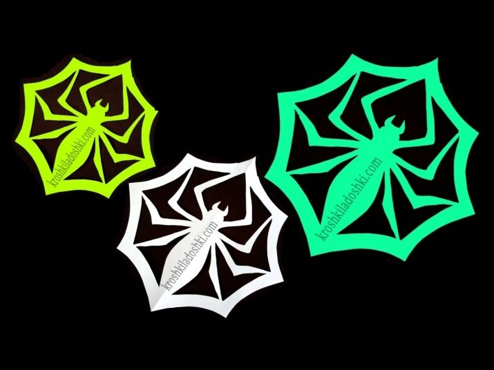 Снежинка паук схема