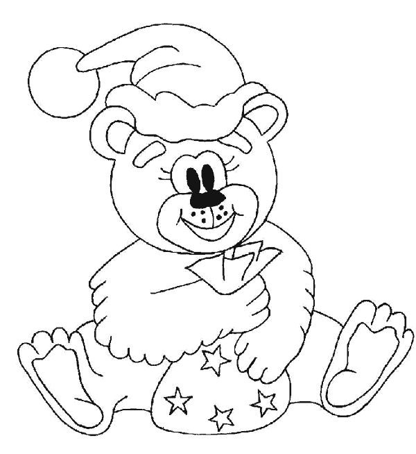 Раскраска "мишки"